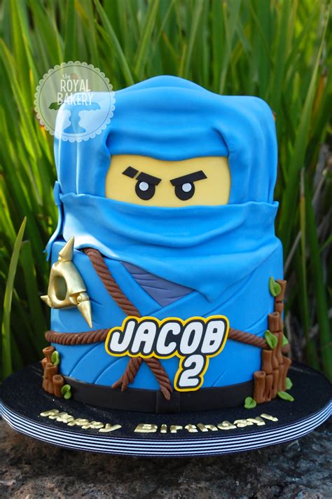 Blue Lego Ninjago Cake - CakeCentral.com