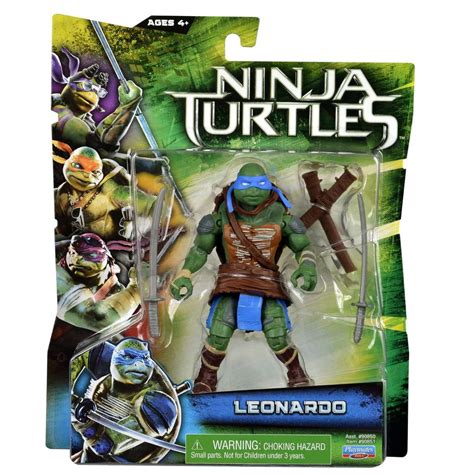 Teenage Mutant Ninja Turtles 2014 Movie Leonardo Action Figure Playmates - ToyWiz