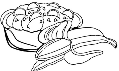 Free Banana Split Coloring Page, Download Free Banana Split Coloring ...