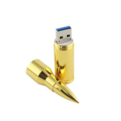 free shipping new design bullet 16gb usb 3.0 metal custom usb flash ...