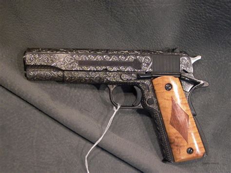 Colt M1911A1 custom engraved for sale at Gunsamerica.com: 953403164