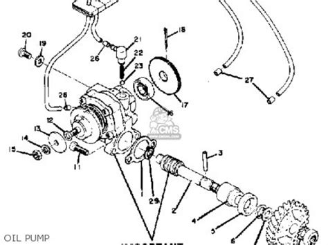 Yamaha RD250 1975 USA parts lists and schematics