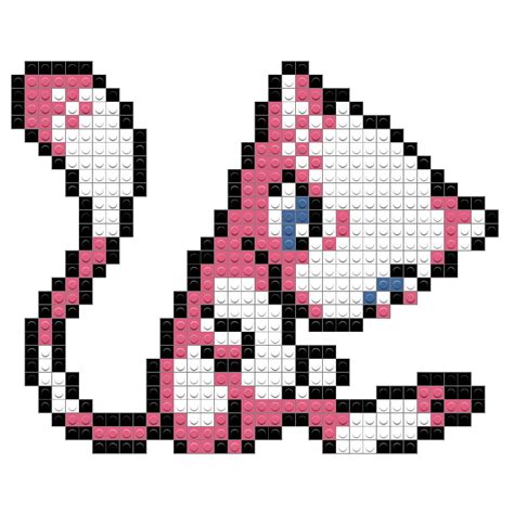 Pixel Pokemon Mew / Pokemon Pixel Art Pocket Monsters Pixel Pokemon Mew Gif Png Mew Transparent ...