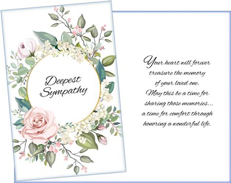 Deepest Sympathy Card – Blue Bird Cards