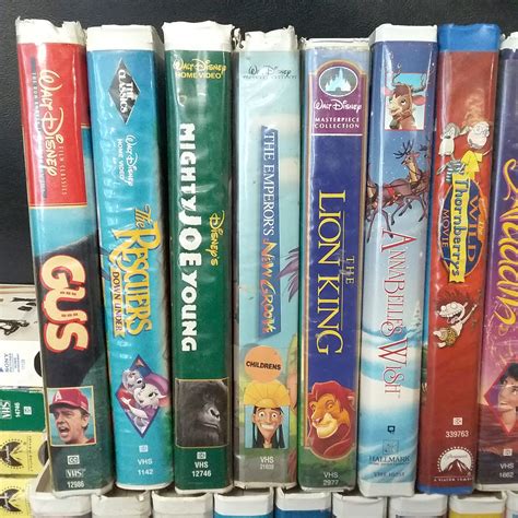 Lot Detail - Huge Collection of Kids VHS Movies 50+