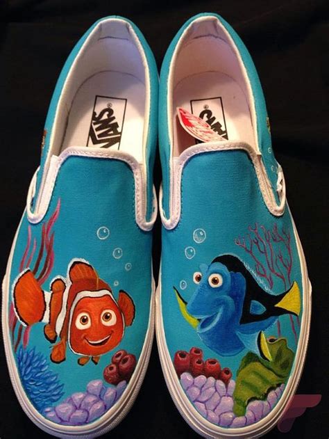 Custom painted vans shoes 75 - Fashion Best