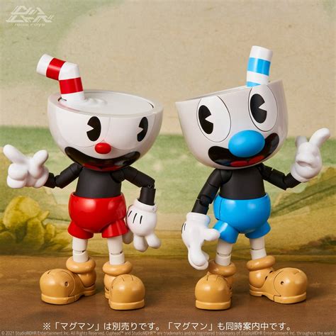 1000toys Presents CupHead and Mugman Action Figures | Figures.com