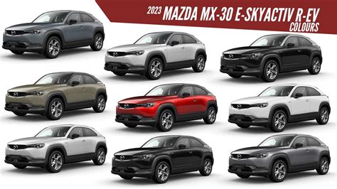 2023 Mazda MX-30 e-Skyactiv R-EV - All Color Options - Images | AUTOBICS