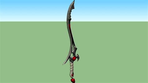 Green Ranger Sword - Tommy Oliver 3d model