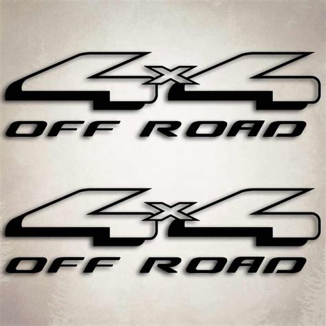 4x4 F-150 Truck Decals | Ford Off Road Vinyl Replacement Sticker