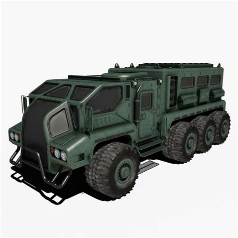 Sci fi truck 3D model - TurboSquid 1191481