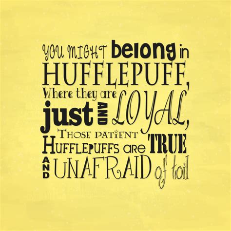 Hufflepuff Harry Potter Quotes. QuotesGram