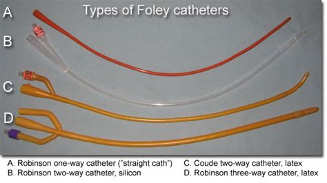 Doctors Gates: TYPES OF FOLEY CATHETERS