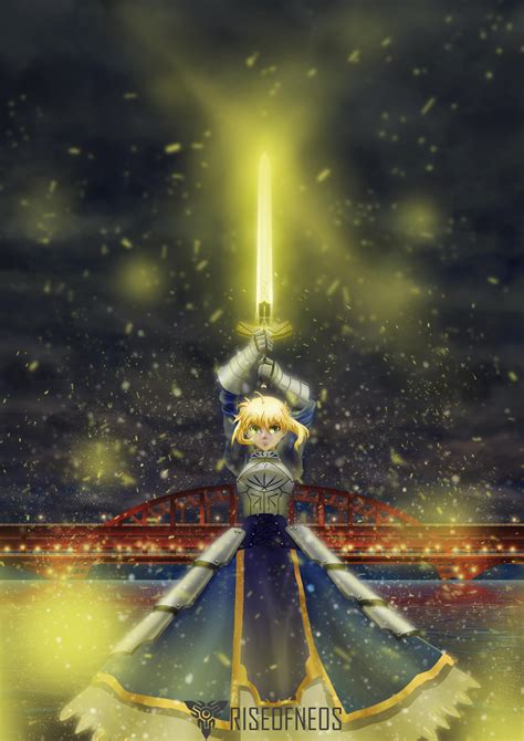 Fate Zero Saber Excalibur by RiseOfNeos on DeviantArt