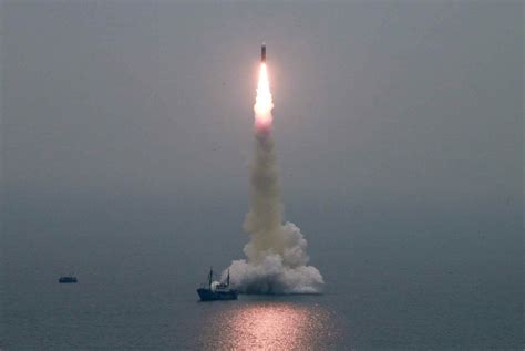 On eve of nuke talks with US, N. Korea tests new sub-launched missile ...