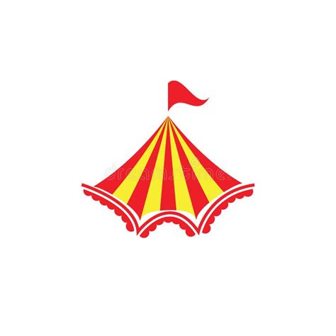 Circus Logo Template Vector Symbol Stock Vector - Illustration of fair, show: 170206854