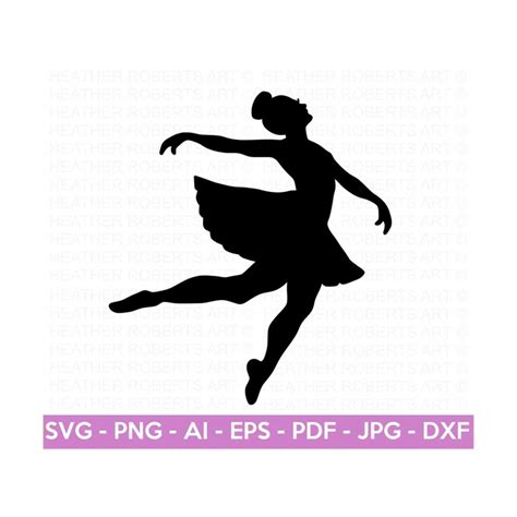 Ballerina SVG, Ballet Dancer SVG, Ballet Dancer Silhouette s - Inspire ...