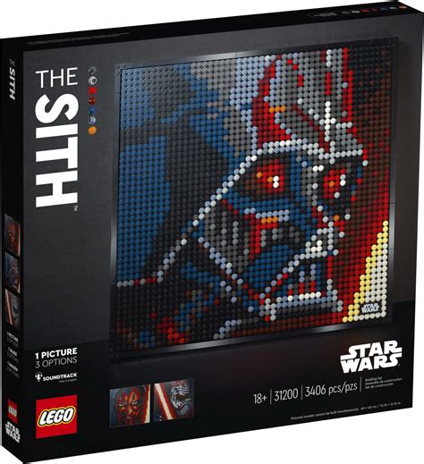 New LEGO Art Line Is The Perfect Geeky Homage For Pop Culture Icons | Geek Culture