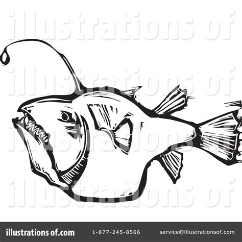 Anglerfish Clipart #1044978 - Illustration by xunantunich