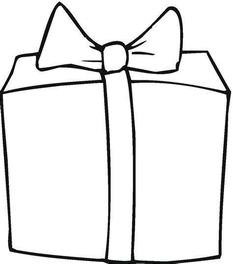 Gift Tag Outline - ClipArt Best