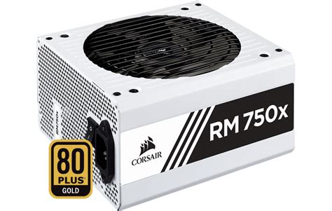 Corsair RM750x White 750 Watt Fully Modular ATX PSU/Power Supply LN92276 - CP-9020187-UK | SCAN UK