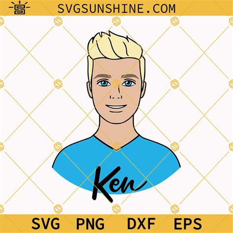 Ken Afro SVG, Barbie Cartoon SVG, Ken Clipart Cut File Layered By Color | canoeracing.org.uk