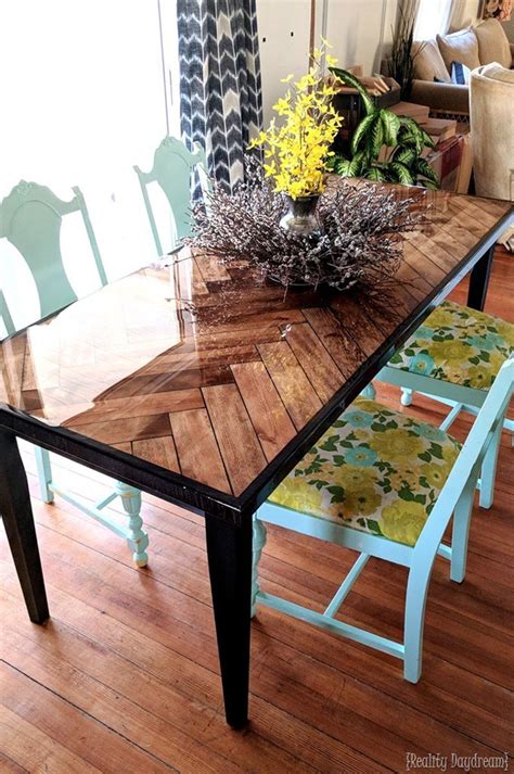 Diy Dining Table Makeover Ideas | Brokeasshome.com