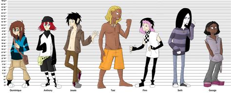 Character Height Chart by Mr-Haitch on DeviantArt