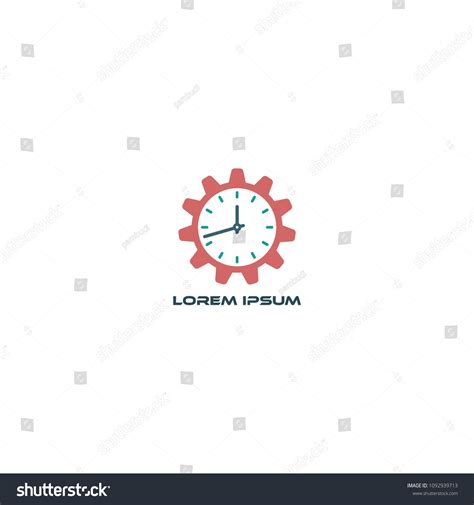 Time Management Vector Logo Template Stock Vector (Royalty Free ...