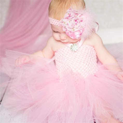 Pink Baby Tutu Dress, Baby Girl Pink Tutu Dress, Pink Baby Tutu Outfit | Baby tutu dresses, Baby ...