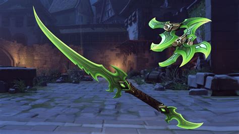 Epic Overwatch Blizzcon Illidan Genji Character and Weaponskin