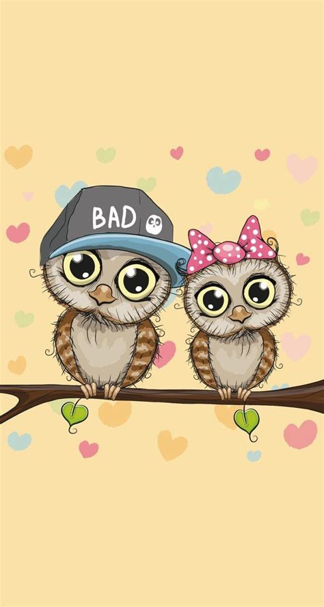 Funny wallpaper iPhone | Owl cartoon, Owl wallpaper, Owl pictures