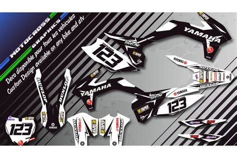 Custom dirt bike Graphics kit yamaha GYTR DIRT BUDDY'S | custom-graphics-mx