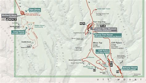 Camping Info: Trails and Maps - Mesa Verde National Park