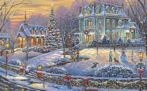 Christmas Art Curation: Scenes of the Season – iCanvas Blog – Heartistry