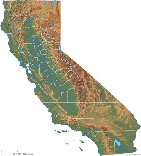 Map of California