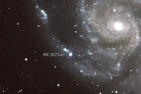 超新星 SN 2023ixf：天文学家竞相观察附近星系中爆炸的恒星 - Mandarinian