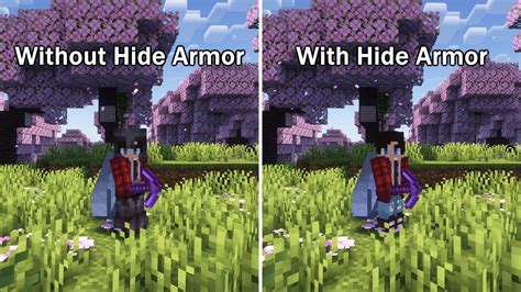 👤Hide Armor - Minecraft Resource Pack