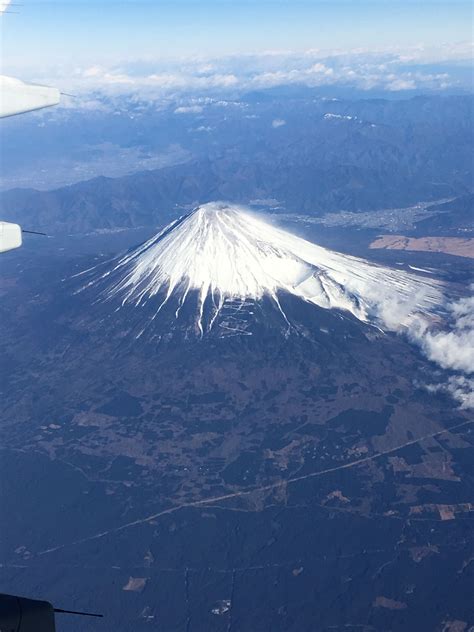 #Mt.Fuji in the winter.