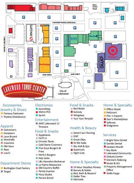 Chesterfield Towne Center Map - United States Map