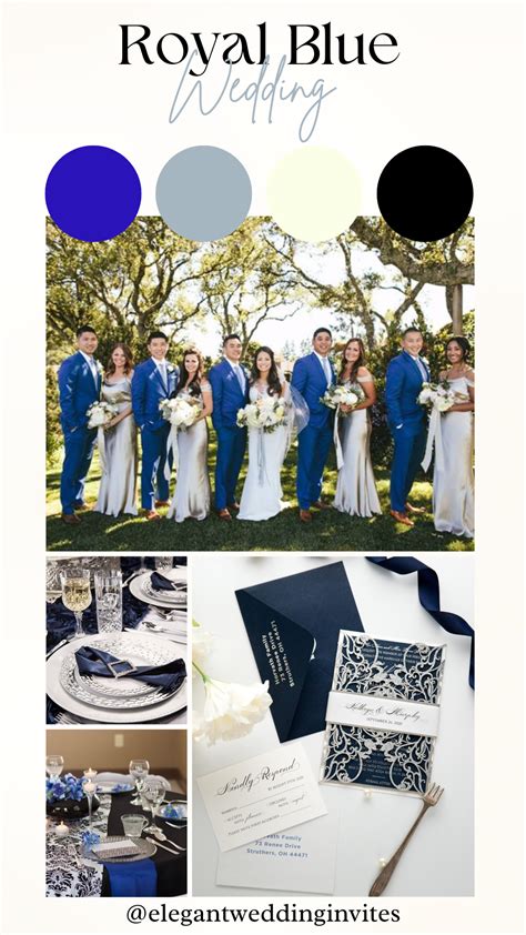 Royal Blue Wedding: 10 Color Palettes for Your Big Day 2023 ...