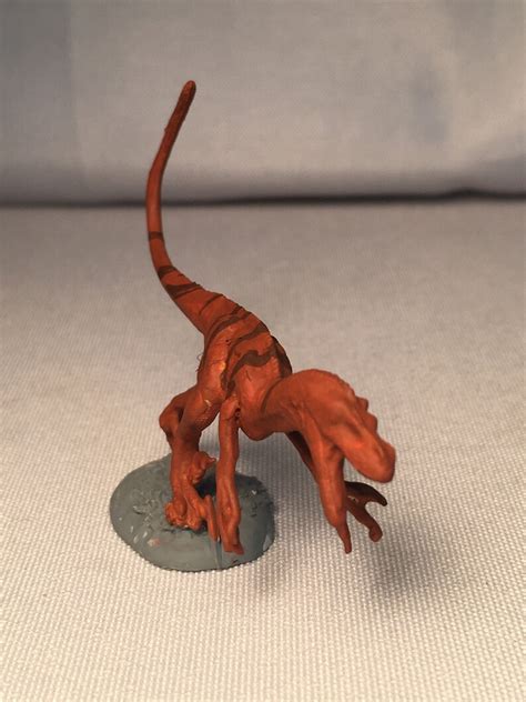 Velociraptor Painted Dnd Miniature/animal - Etsy