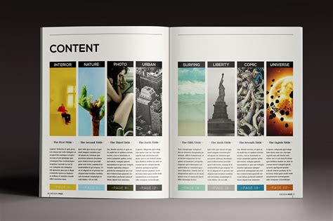 Design Magazine Indesign Template By Luuqas Design | TheHungryJPEG