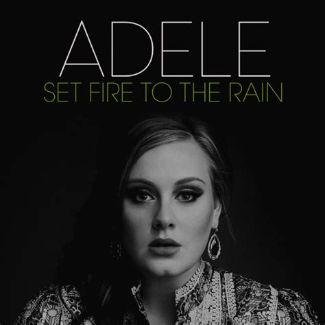 simon sez-CD: NEW SINGLE ARTWORK : adele - set fire to the rain