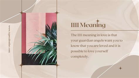 1111 Meaning In Love – What It Means To The Angel Number 1111