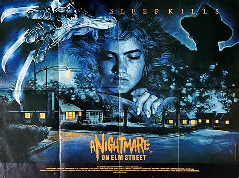 Original A Nightmare on Elm Street Movie Poster - Freddy Krueger