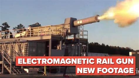 Watch The First Test Of US Navy's Electromagnetic Railgun Th