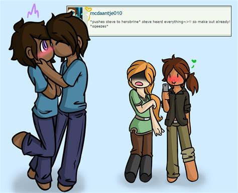 Ask Herobrine [13] by ButtonPrince on DeviantArt