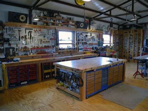 Top 60 Best Garage Workshop Ideas - Manly Working Spaces