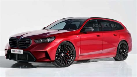 BMW M5 Touring G99 Rendering Imagines Super Wagon Ahead Of 2024 Debut